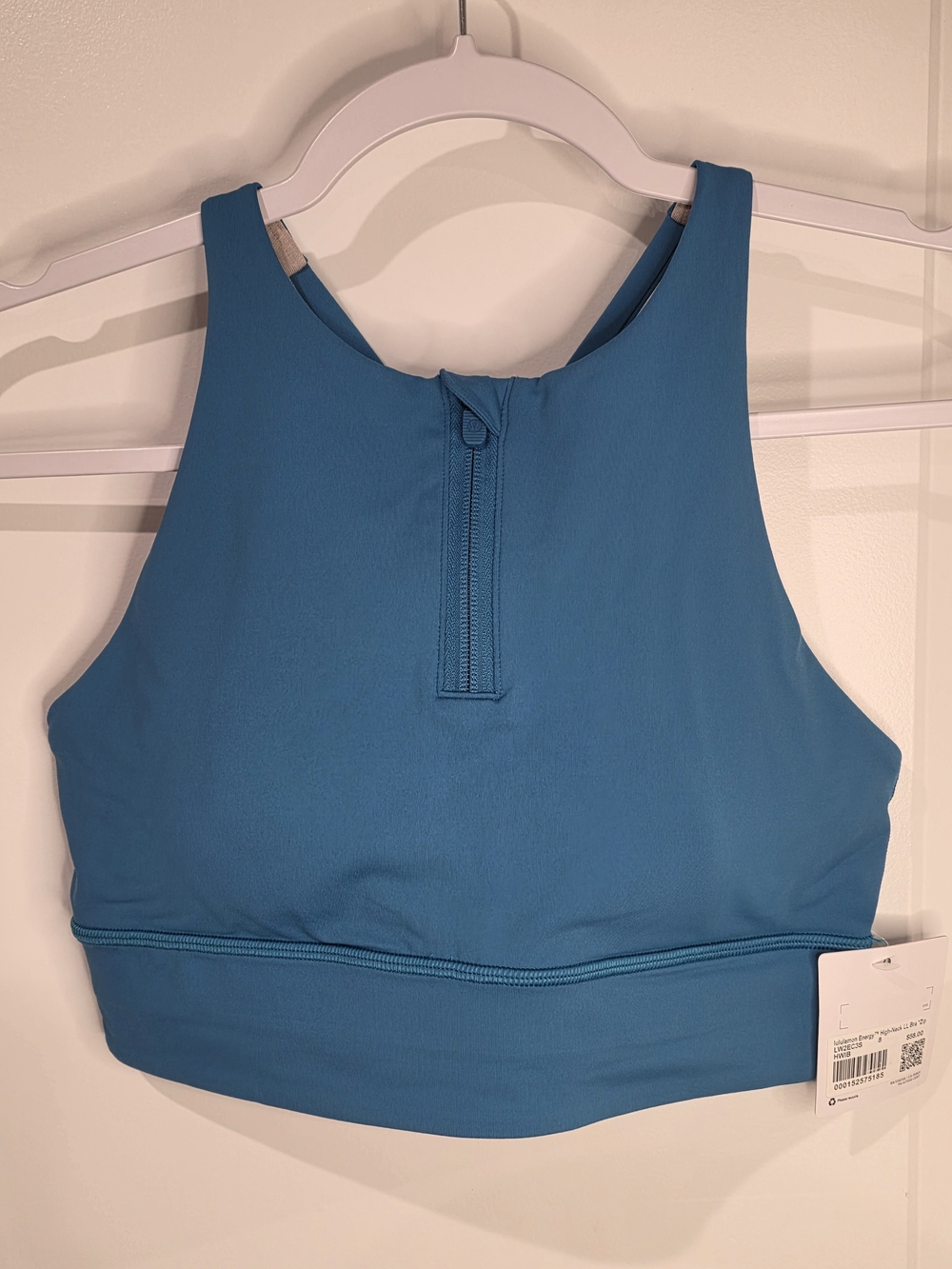 Lululemon Energy High Neck Longline Bra Zip